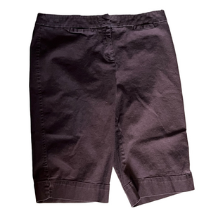 Dressbarn Dark Brown Women's Bermudas Shorts